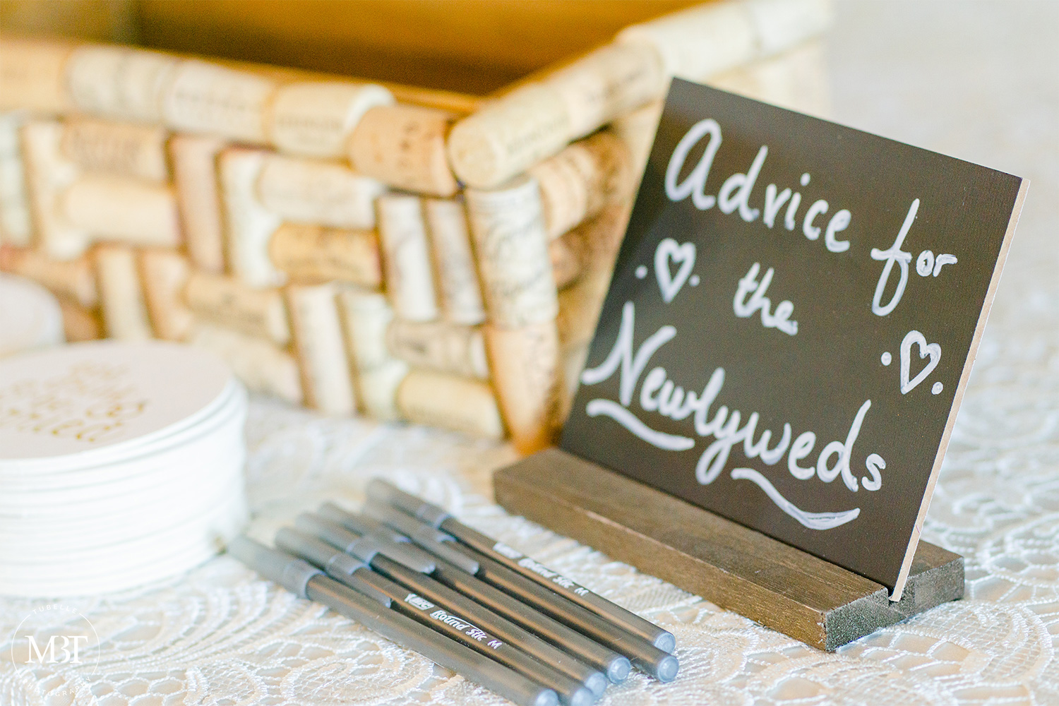 bridal shower decoration - marriage advice - taken in Waterford, Virginia at a bridal shower covered by a DC event photographer