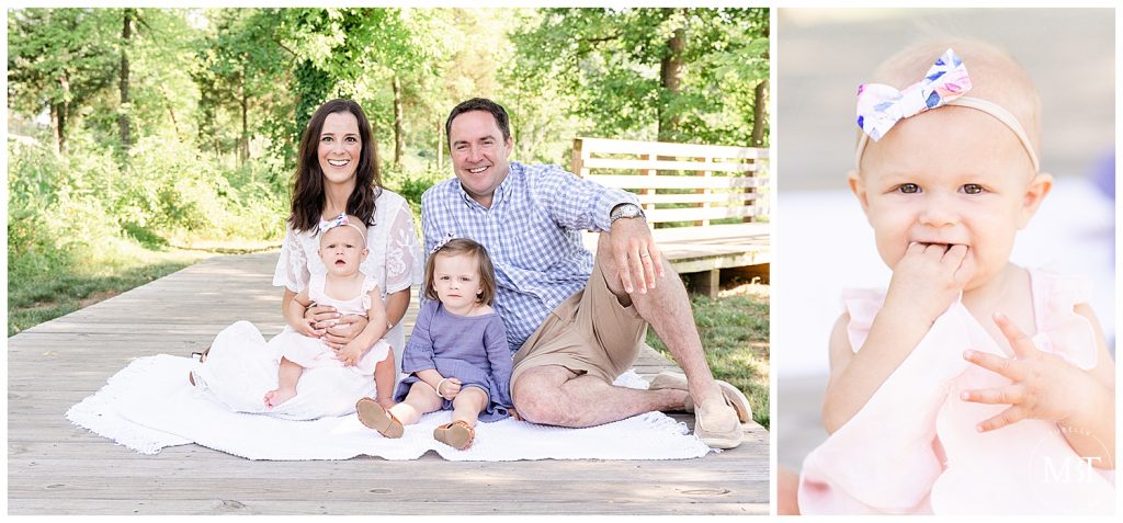 family portraits at The Barn at One Loudoun in Ashburn, Virginia, taken by TuBelle Photography, a Northern Virginia family photographer