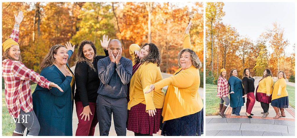 dad & daughters during family pictures in Triangle, Virginia, taken by TuBelle Photography, a Virginia family photographer