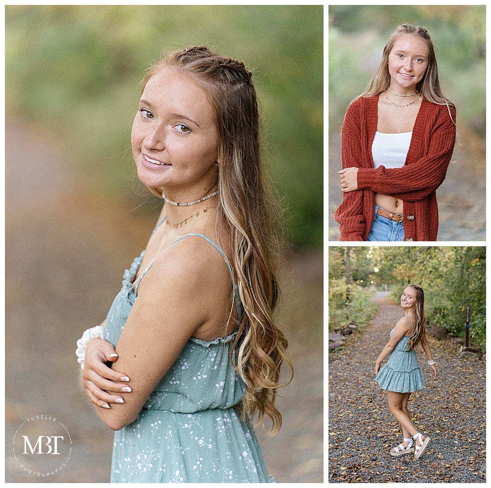 girl during her senior portraits in Gainesville, Virginia taken by TuBelle Photography, a Fairfax County senior photographer