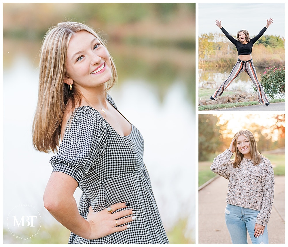 girl during her senior session in Gainesville, Virginia, taken by TuBelle Photography, a Northern Virginia senior photographer