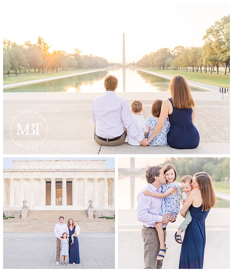 Washington DC Family Session Mom Dad and Siblings