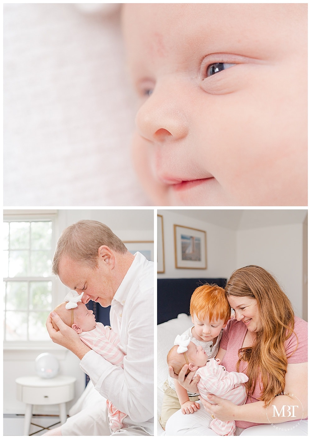 in home newborn photography taken in Arlington, VA by TuBelle Photography, a NoVa lifestyle newborn photographer