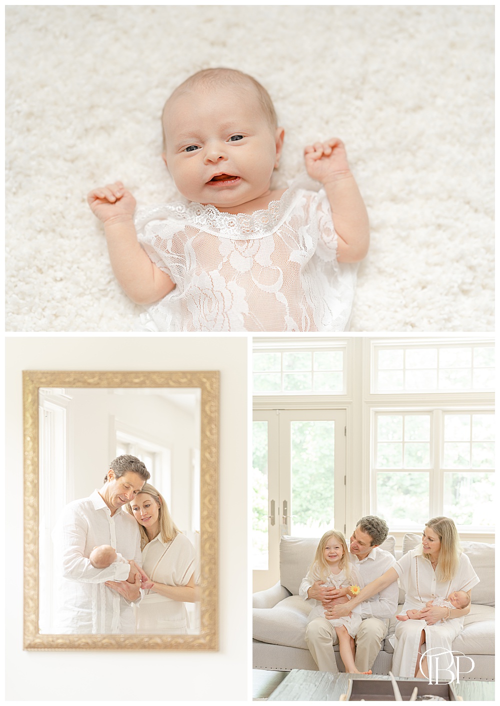 Chantilly, Virginia in home newborn photography