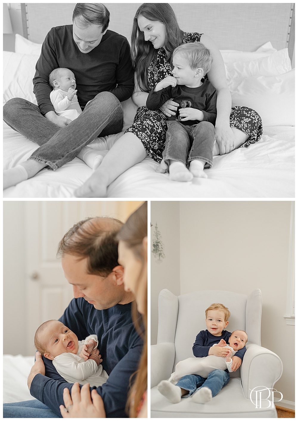 Oakton, VA at home newborn photography