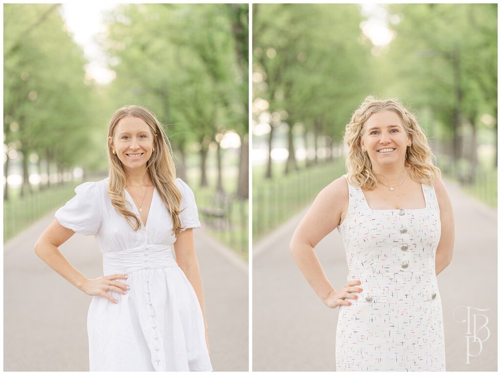 Portrait of 2 women