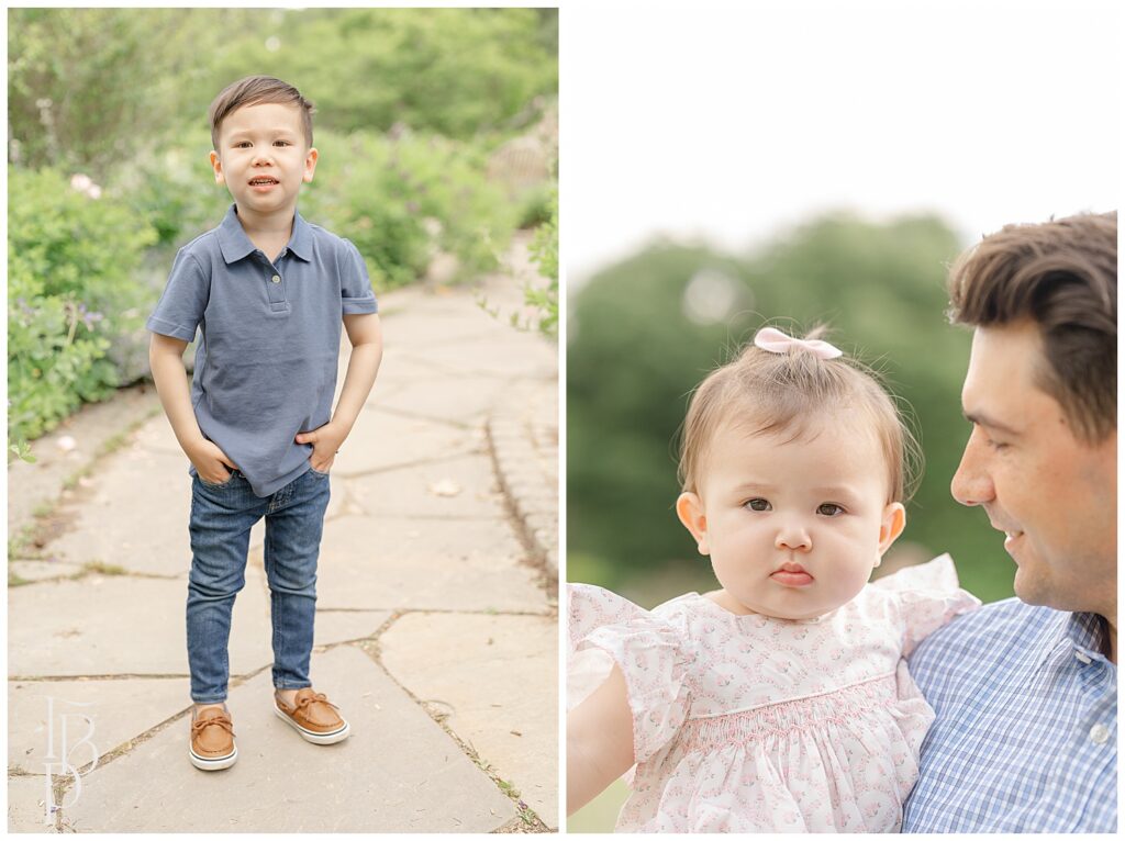 Kids posing for picture