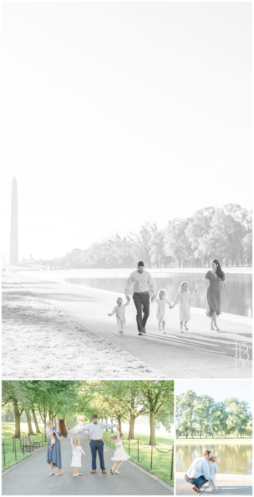 Reflecting Pool family photos