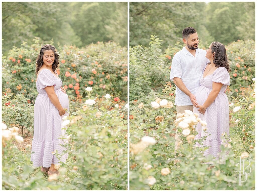 Maternity photography in summer