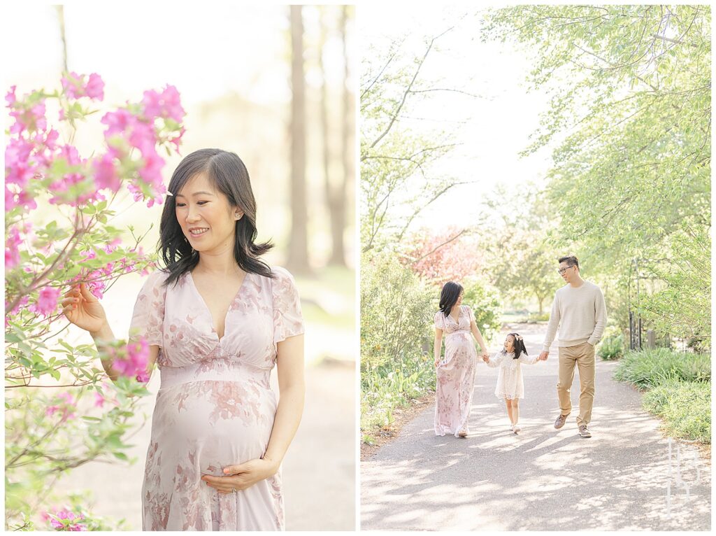 Maternity pictures in spring